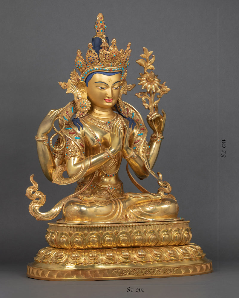 Large Chenrezig Statue | Bodhisattava of Compassion