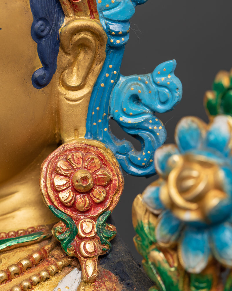 Green Tara Goddess Statue | Mother of Compassion