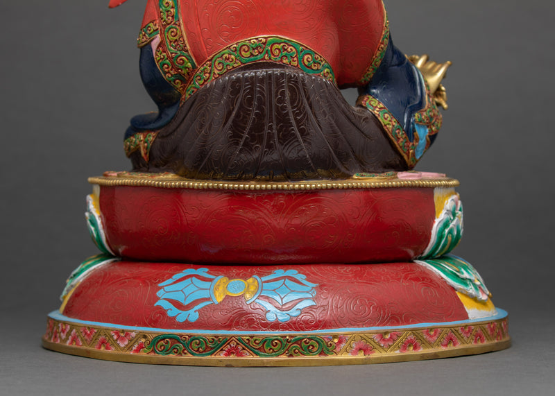 Padmasambhava Guru Sculpture | Buddhist Himalayan Art