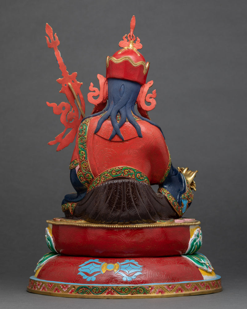 Padmasambhava Guru Sculpture | Buddhist Himalayan Art