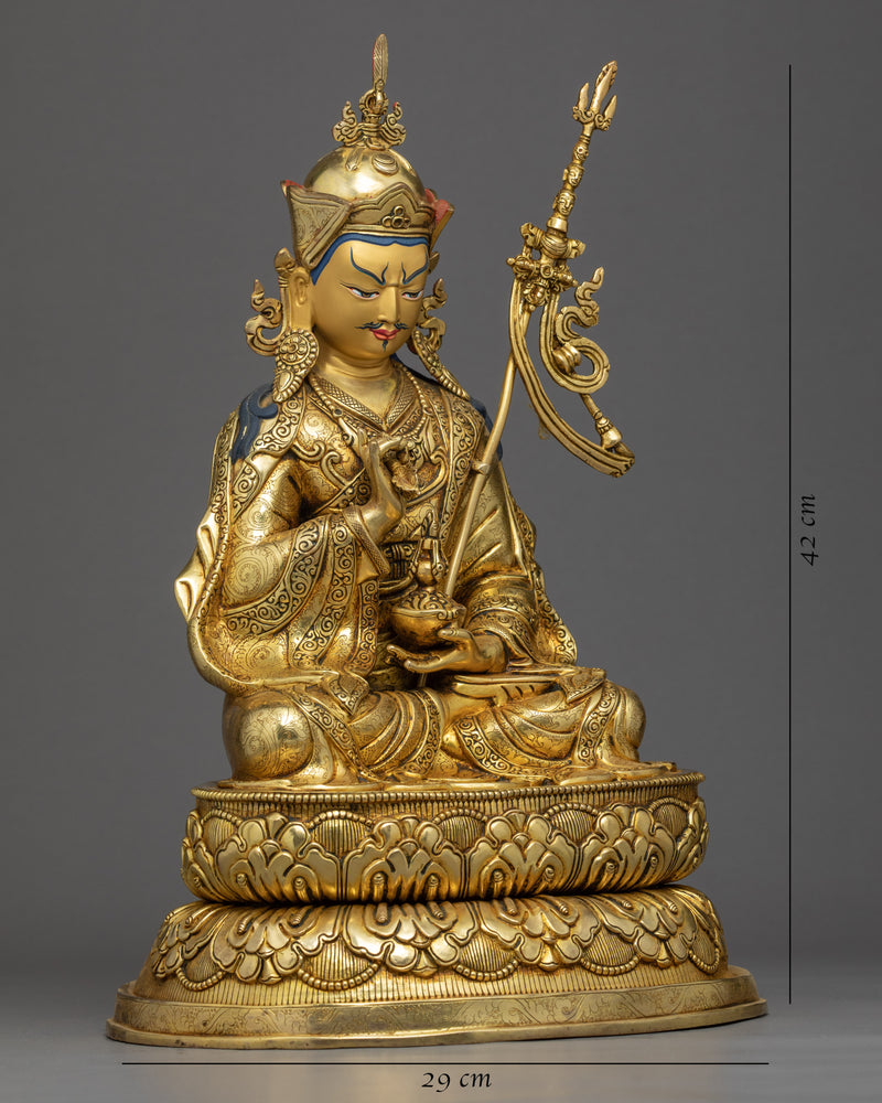 Guru Padmasambhava Figurine | Tibetan Buddhist Master