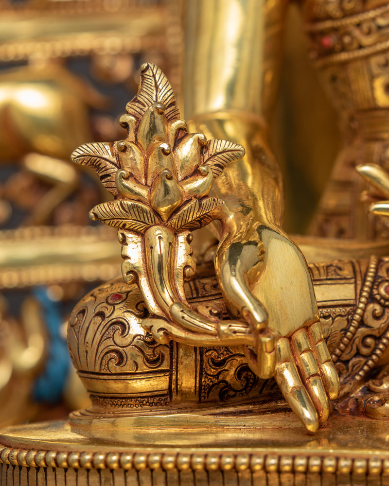 Bhaiṣajyaguru Statue | Hand-Made Medicine Buddha Artwork