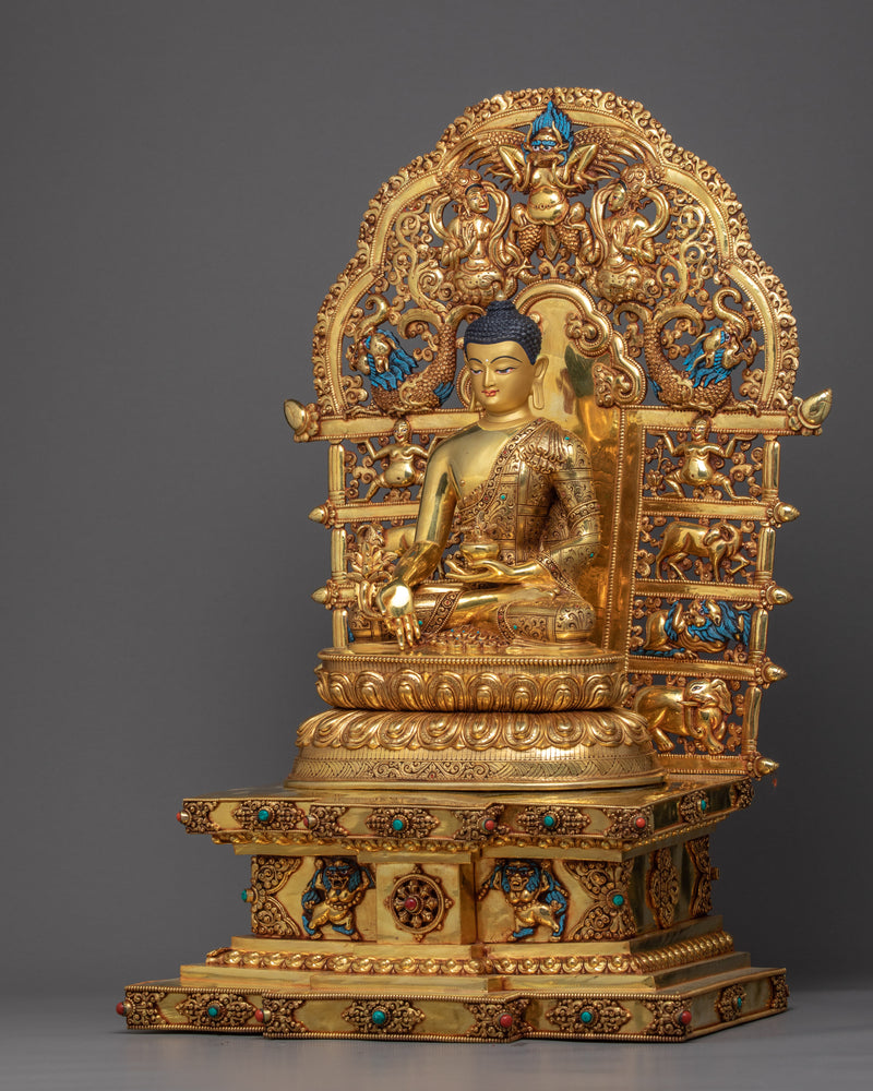 Bhaiṣajyaguru Statue | Hand-Made Medicine Buddha Artwork