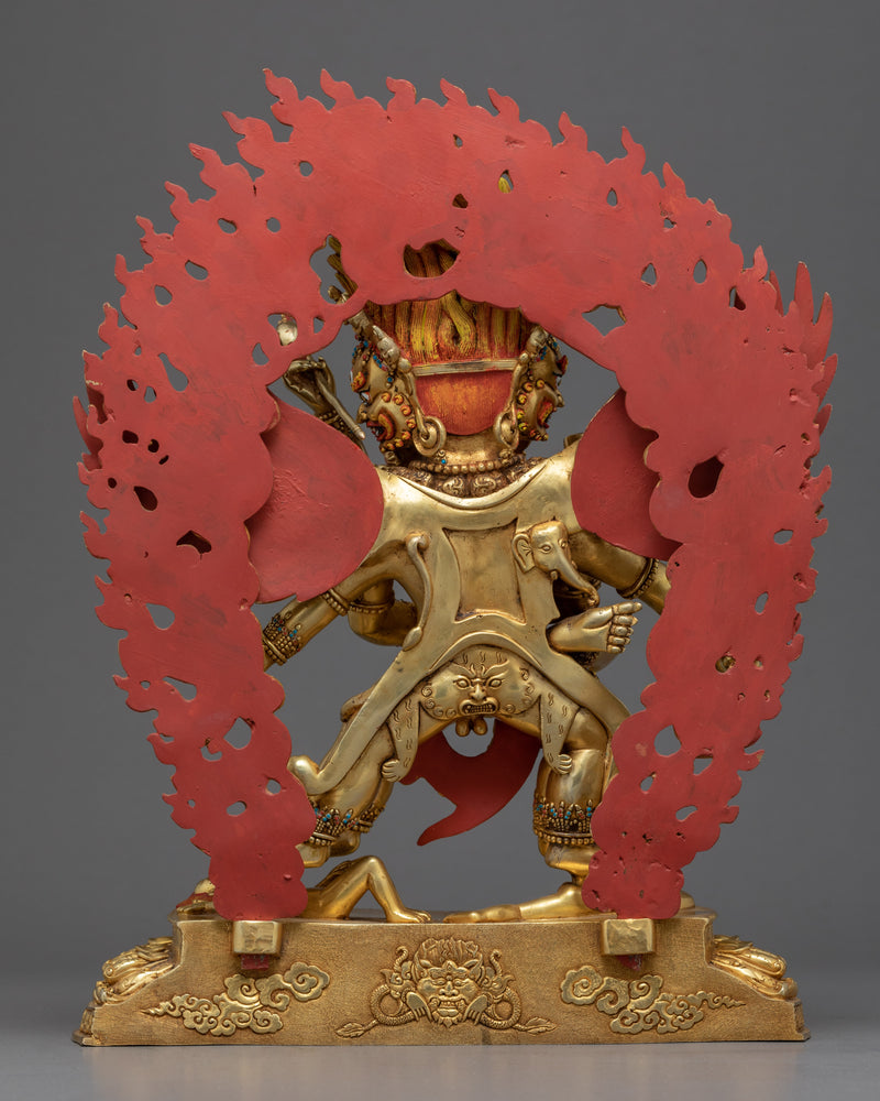 Vajrakilaya Yidam Statue | Buddhist Wrathful Deity