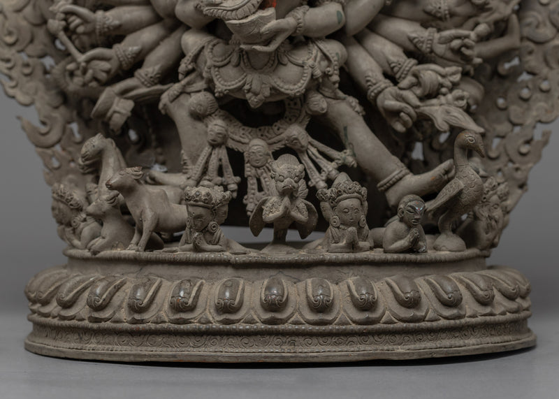 Yamantaka Art | Traditional Himalayan Statue