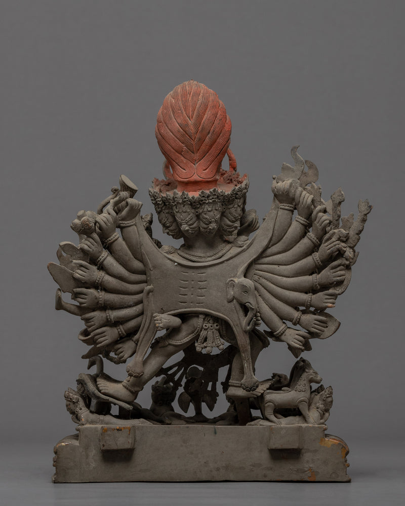 Yamantaka Art | Traditional Himalayan Statue