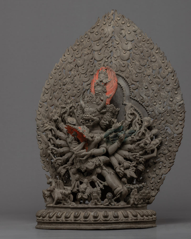 Yamantaka Art | Traditional Himalayan Statue