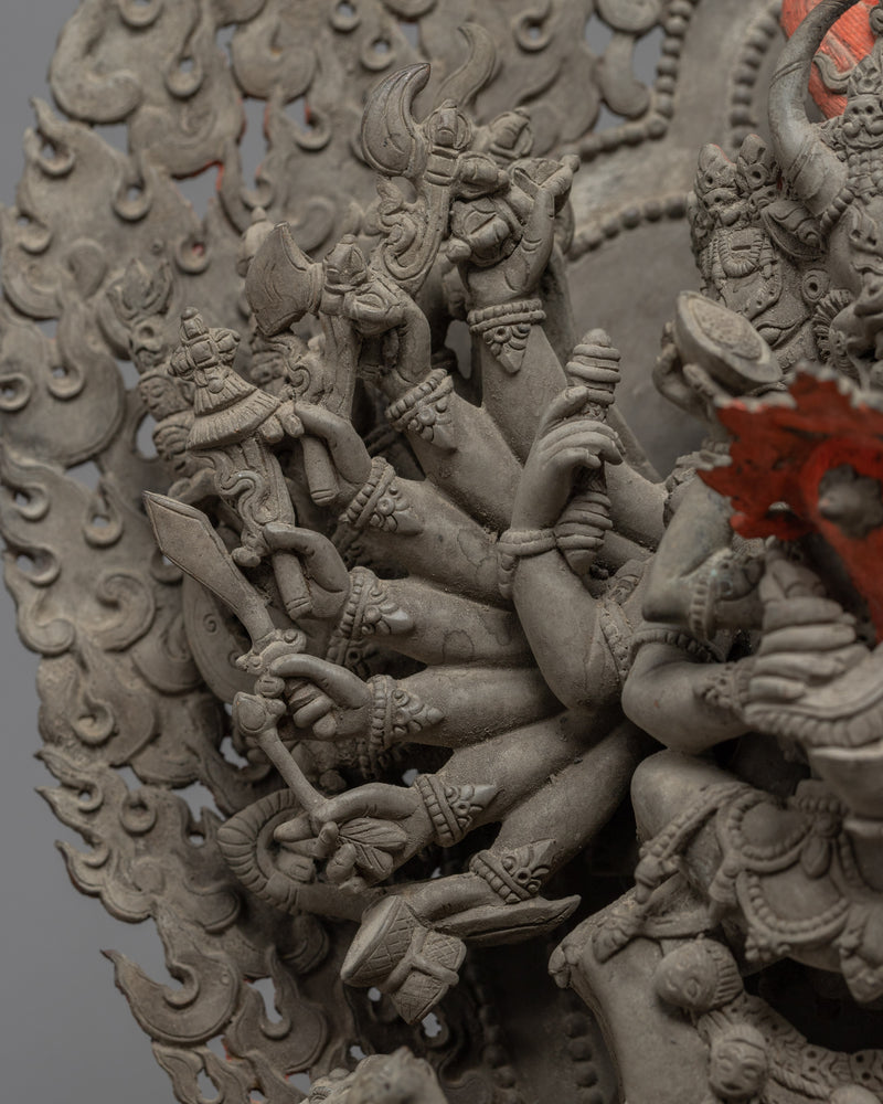 Yamantaka Art | Traditional Himalayan Statue