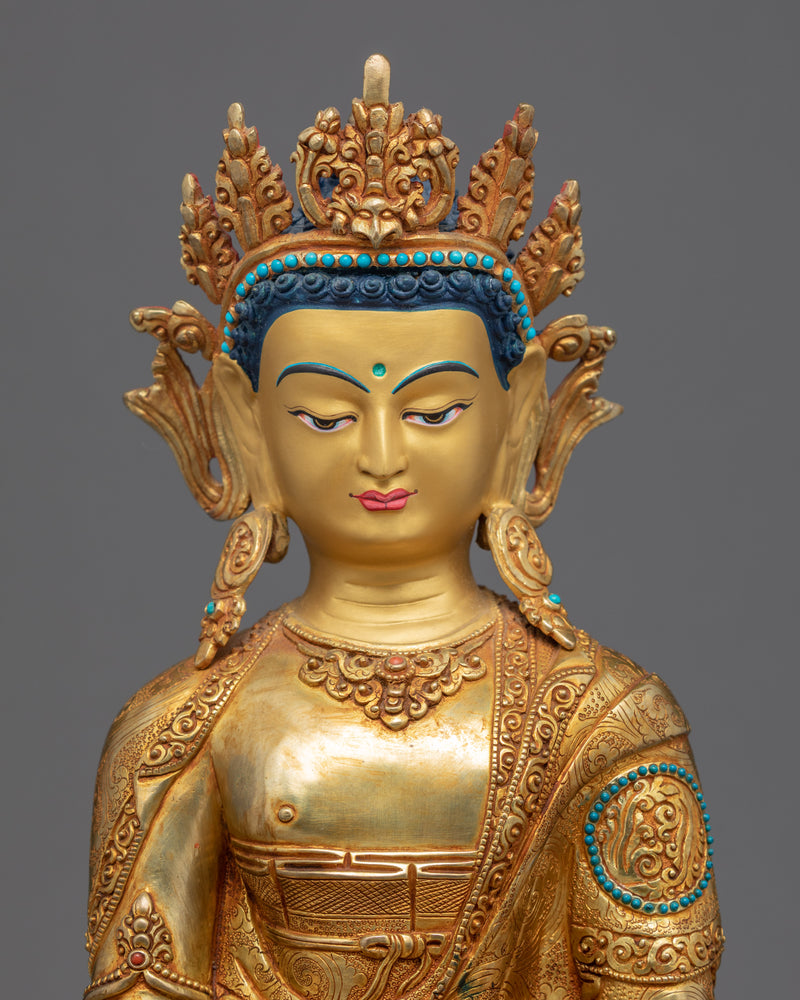 Shakyamuni Buddha Deity Sculpture | Himalayan Buddhist Art