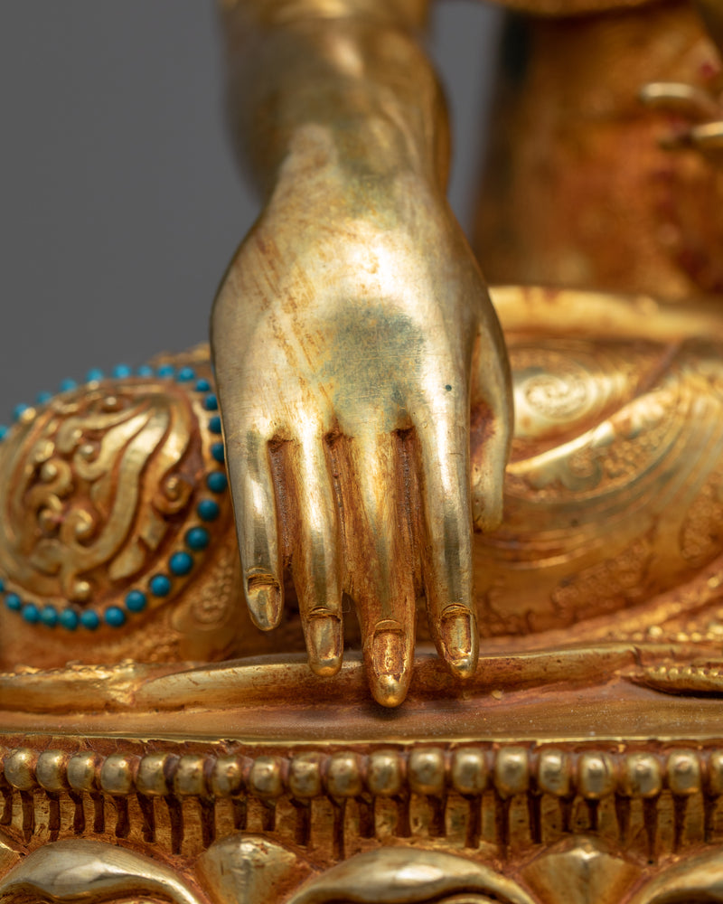 Shakyamuni Buddha Deity Sculpture | Himalayan Buddhist Art