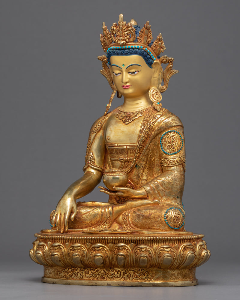 Shakyamuni Buddha Deity Sculpture | Himalayan Buddhist Art