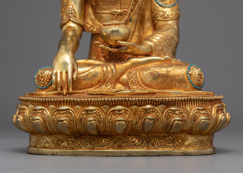 Shakyamuni Buddha Deity Sculpture | Himalayan Buddhist Art