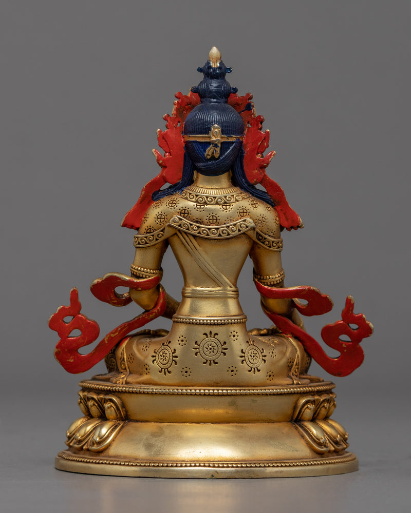 Small Ksitigarbha Statue | Machine Made Bodhisattva Sculpture