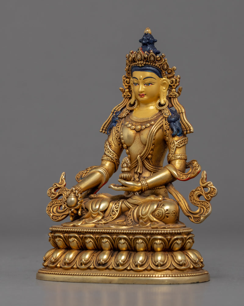 Small Ksitigarbha Statue | Machine Made Bodhisattva Sculpture