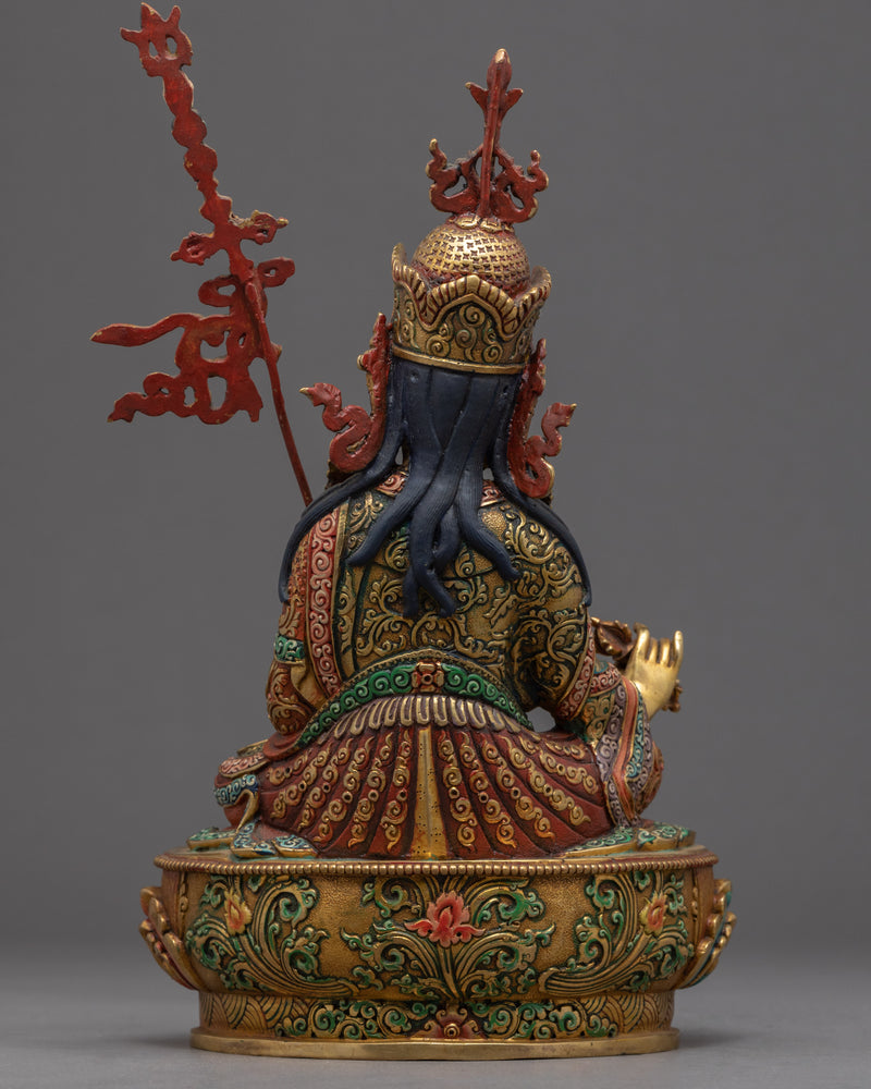 Guru Padmasambhava Sculpture Art | Tibetan Tantric Master