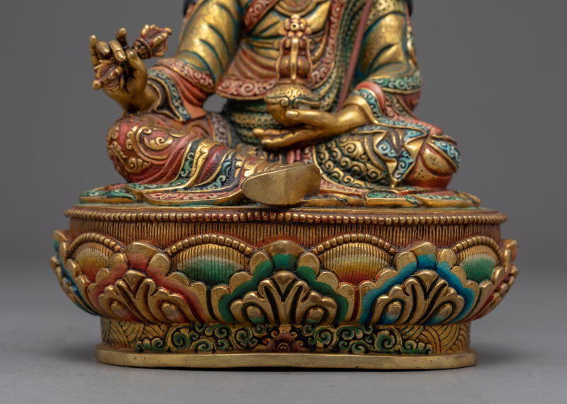 Guru Padmasambhava Sculpture Art | Tibetan Tantric Master