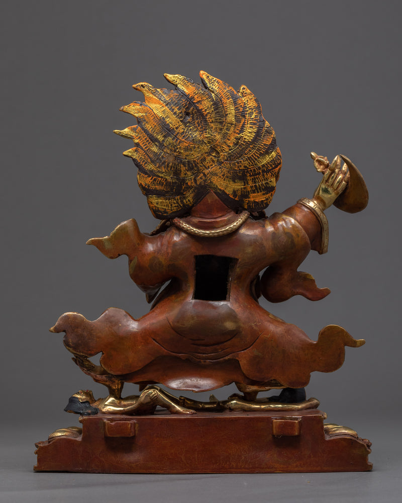 Mahakala Bernagchen Sculpture | Tibetan Himalayan Art of Nepal