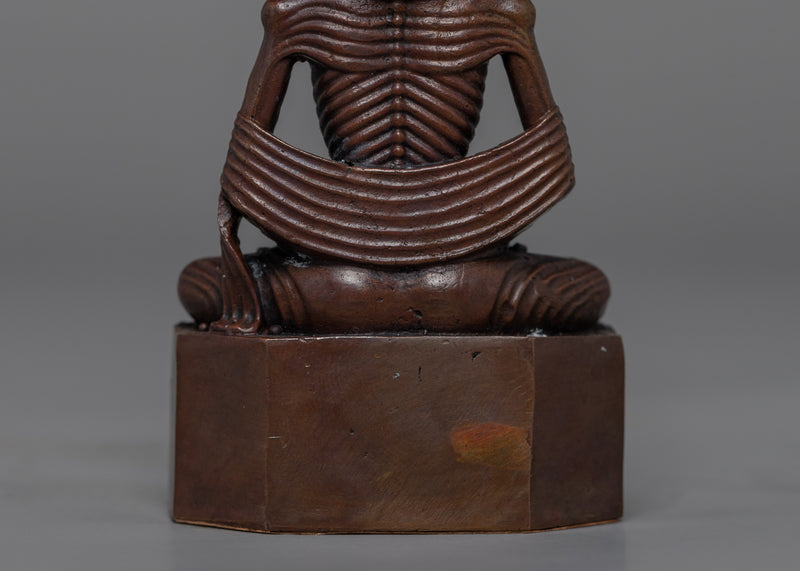 Fasting Shakyamuni Buddha Sculpture | Traditional Himalayan Art