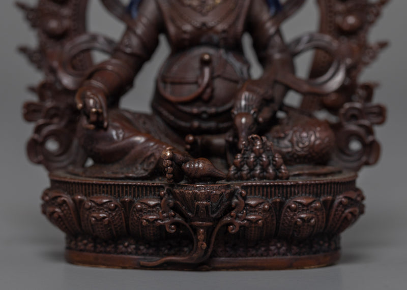 Mini Dzambhala Statue | Wealth Deity of Buddhism