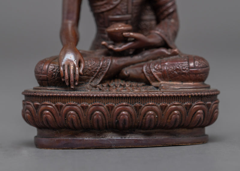 Mini Shakyamuni Buddha Statue | Traditional Buddhist sculpture