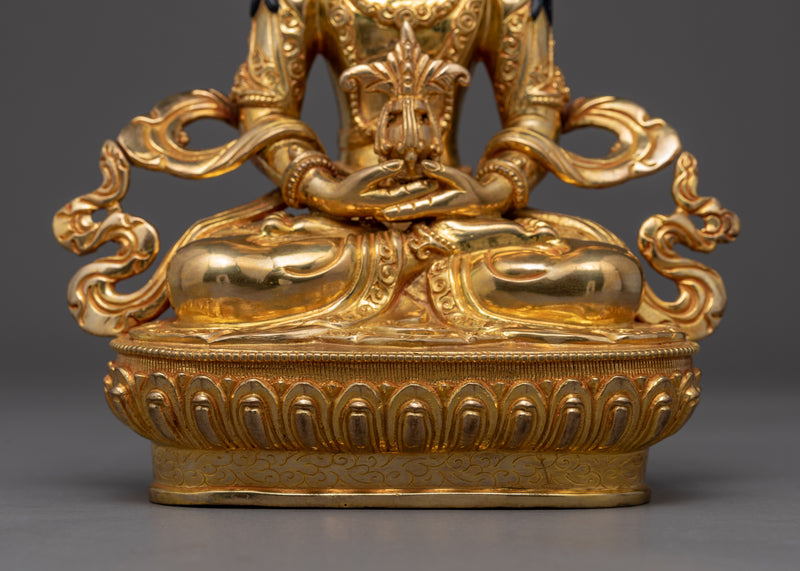 Amitayus Statue | Hand-Crafted Tibetan Buddha Sculpture