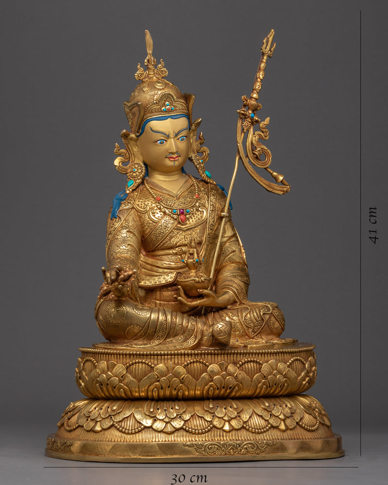 Guru Rinpoche Padmasambhava Sculpture | Handmade Artwork