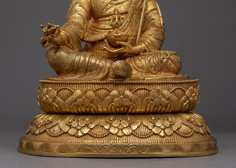 Guru Rinpoche Padmasambhava Sculpture | Handmade Artwork