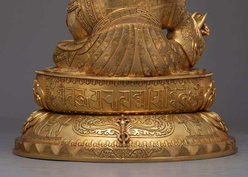 Guru Rinpoche Padmasambhava Sculpture | Handmade Artwork