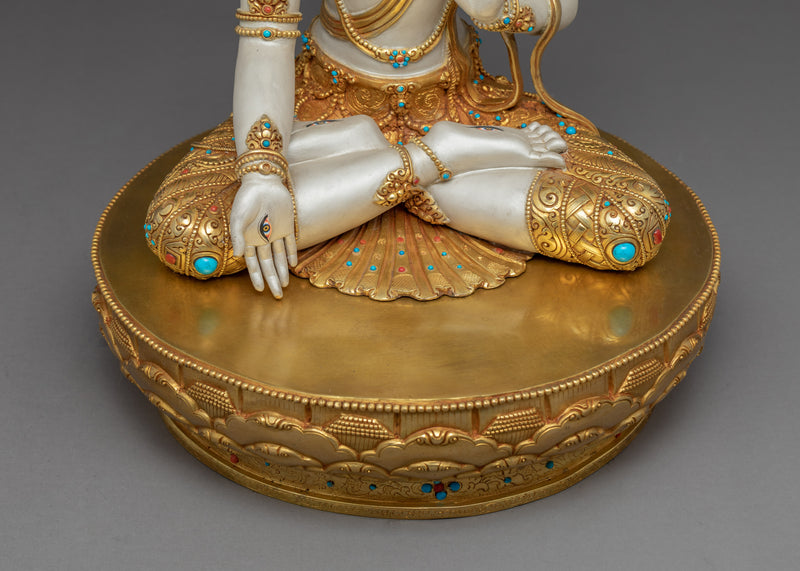 White Tara Statue Art | Himalayan Fine Art of Nepal