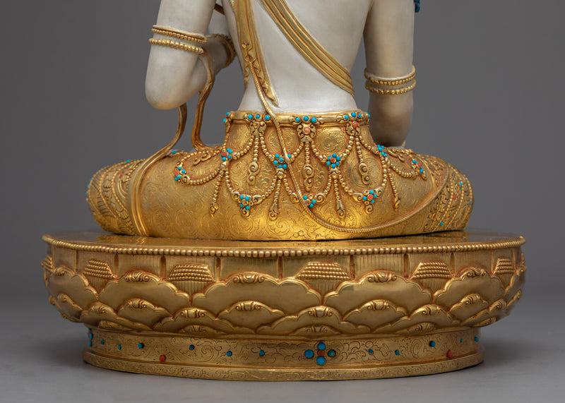 White Tara Statue Art | Himalayan Fine Art of Nepal