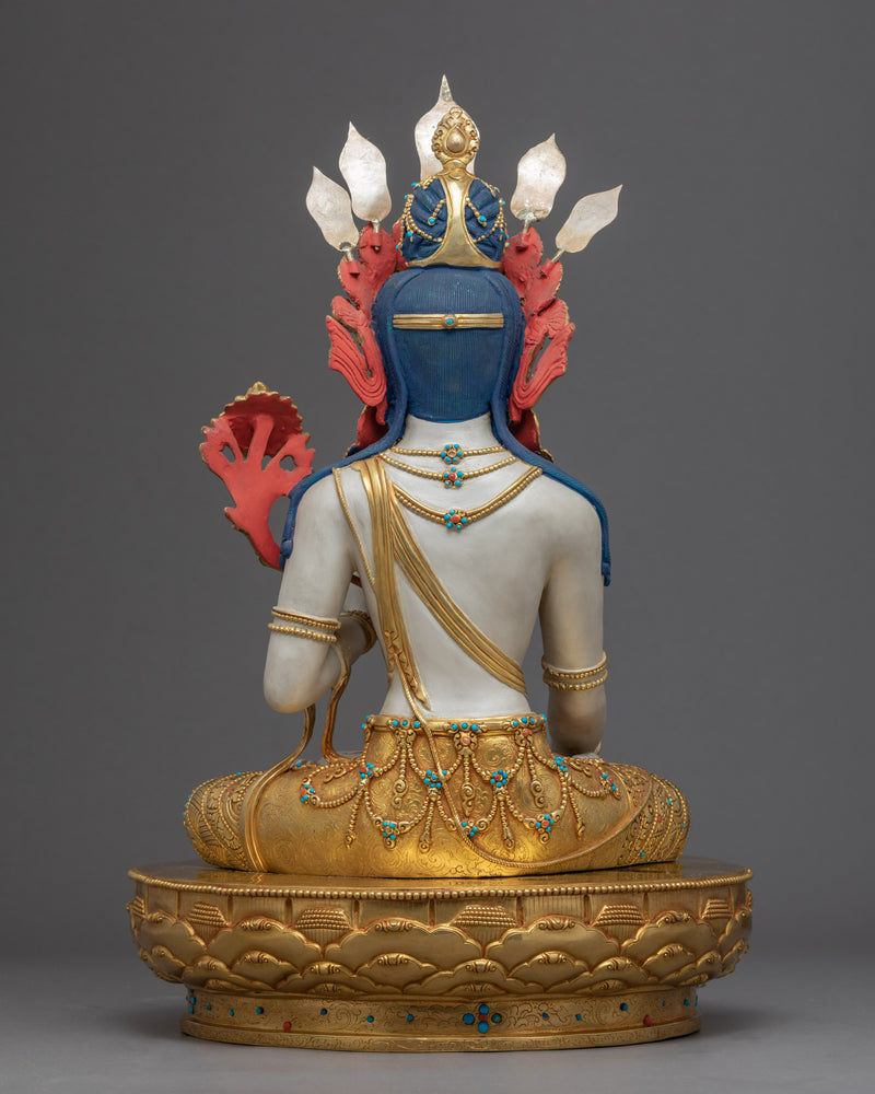 White Tara Statue Art | Himalayan Fine Art of Nepal