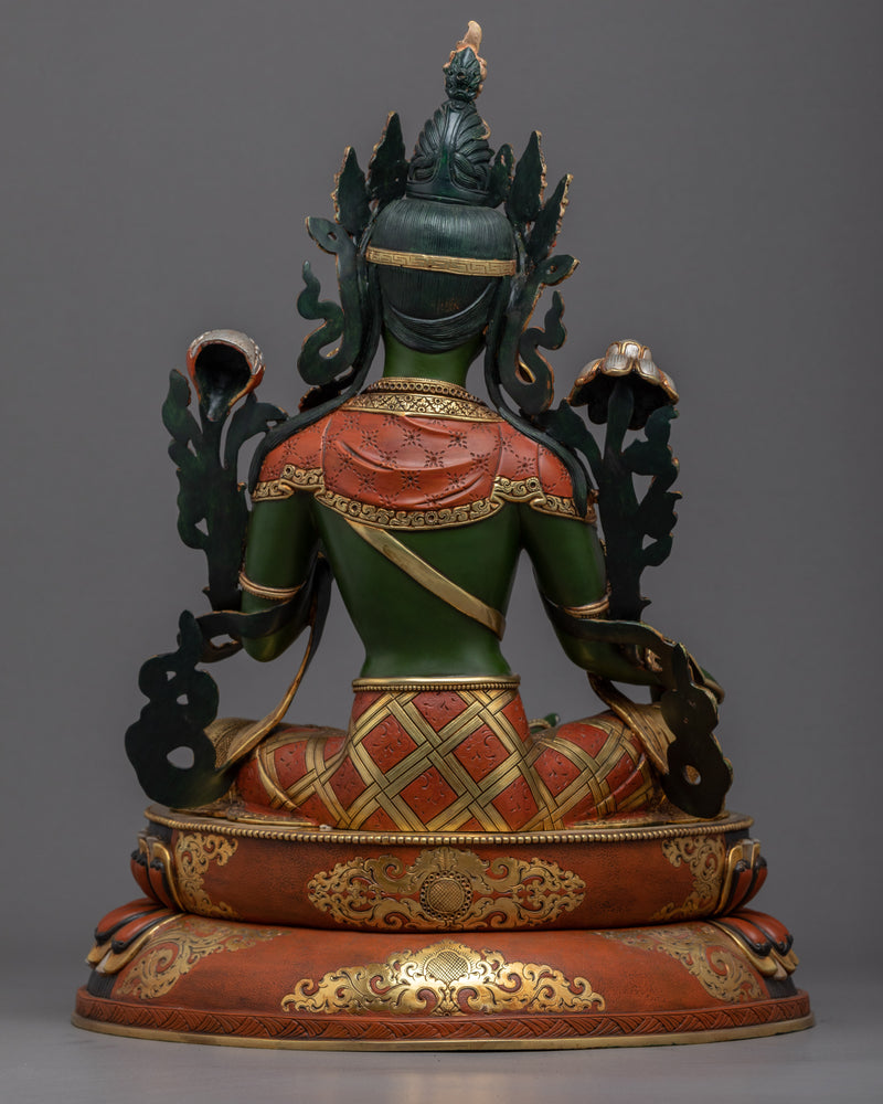 Buddha Art Green Tara Statue | Mother Tara Statue