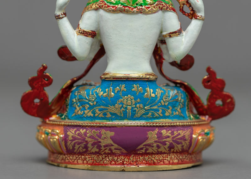 Mini Statue of Chenrezig | Boddhisattva of Compassion