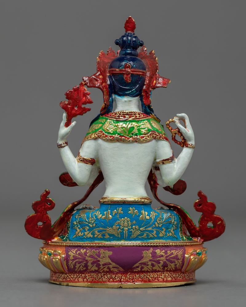 Mini Statue of Chenrezig | Boddhisattva of Compassion