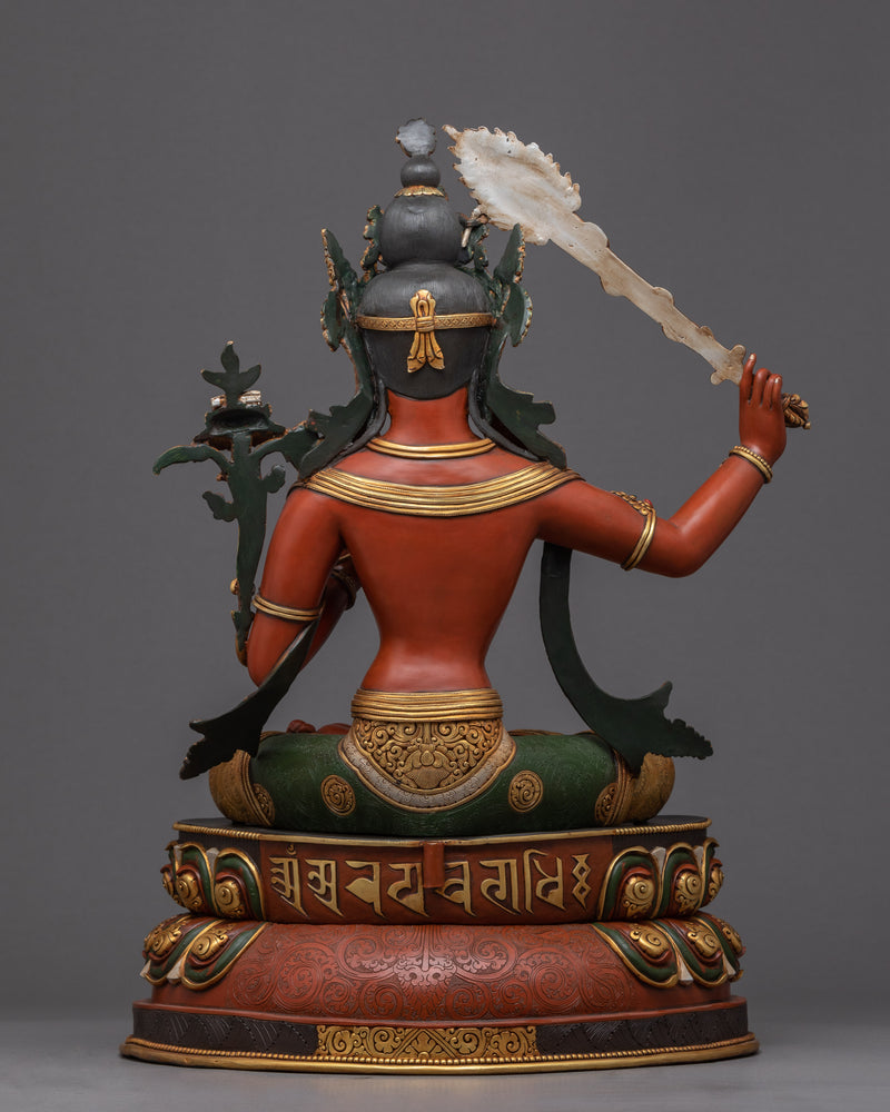 Manjushri Flaming Sword | Himalayan Art | Manjushree Statue