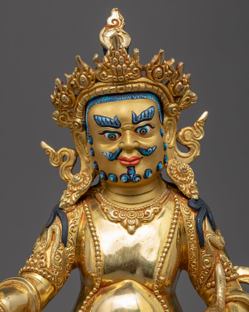 Dzambhala Kubera Sculpture | Buddhist Himalayan Art