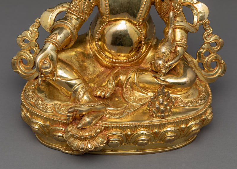 Dzambhala Kubera Sculpture | Buddhist Himalayan Art