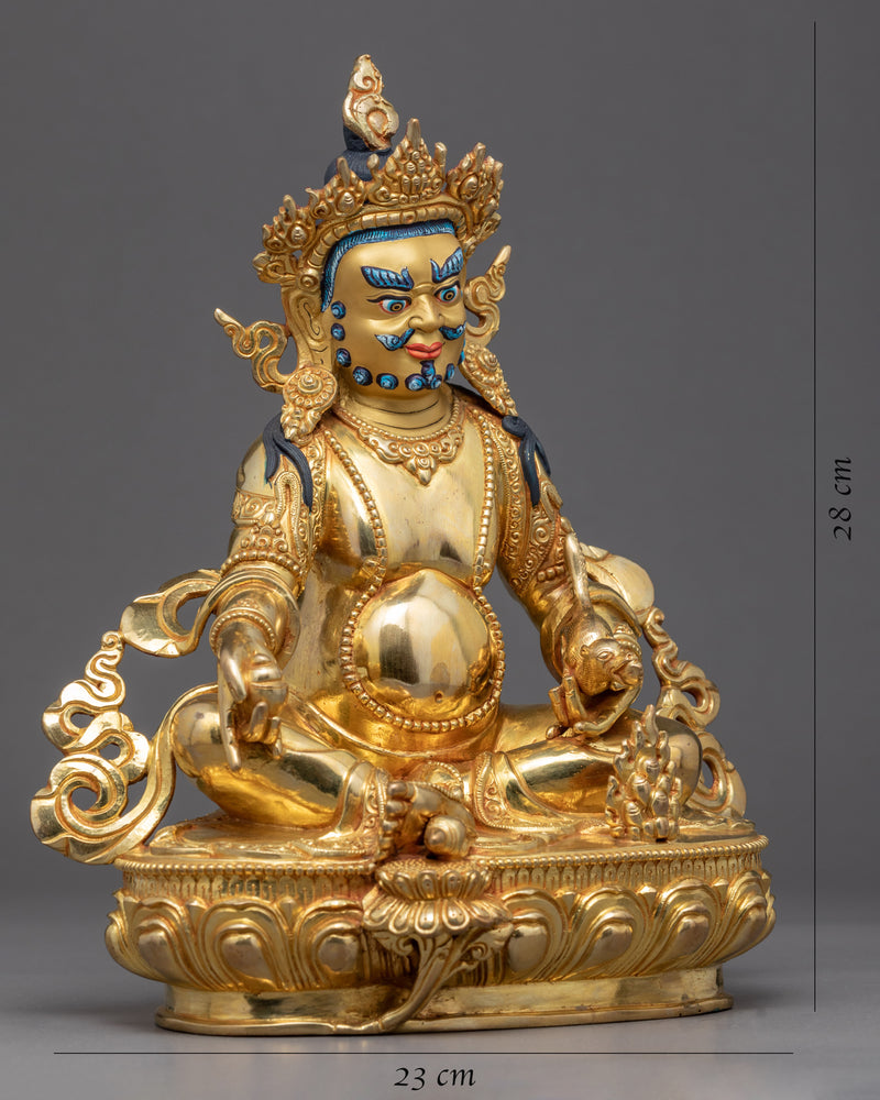 Dzambhala Kubera Sculpture | Buddhist Himalayan Art