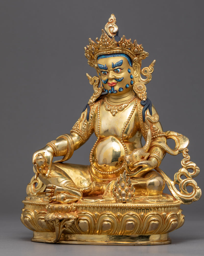 Dzambhala Kubera Sculpture | Buddhist Himalayan Art