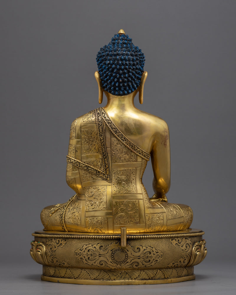 Statue of Buddha Siddhartha Gautama | Traditional Himalayan Art