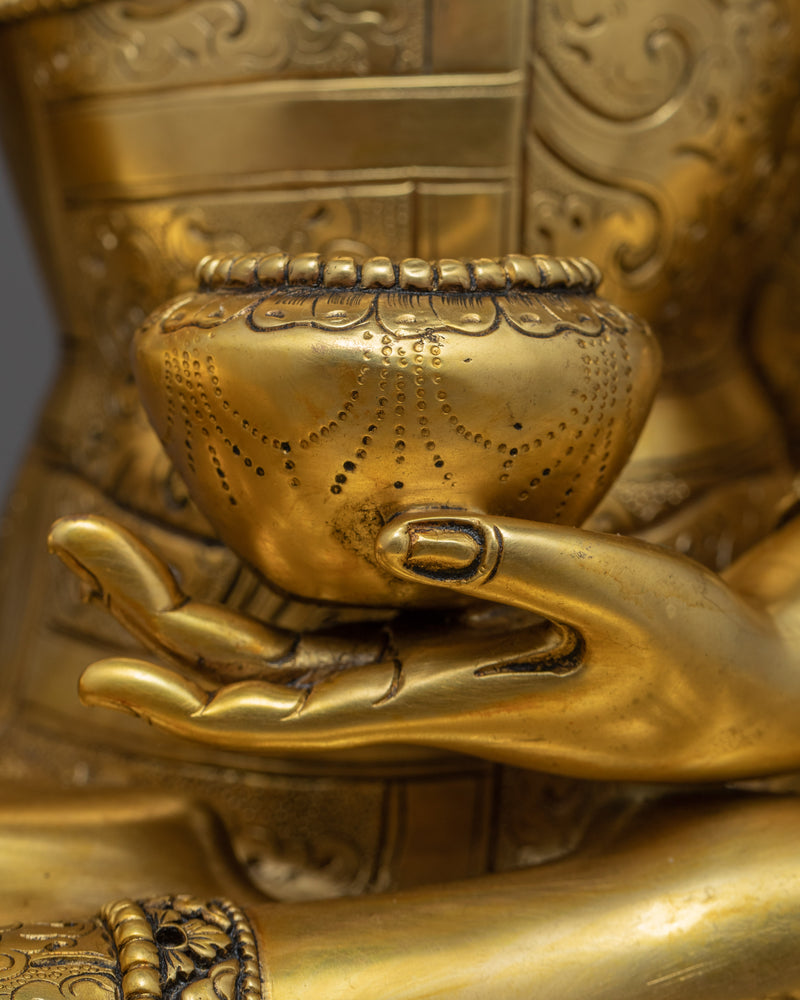 Statue of Buddha Siddhartha Gautama | Traditional Himalayan Art