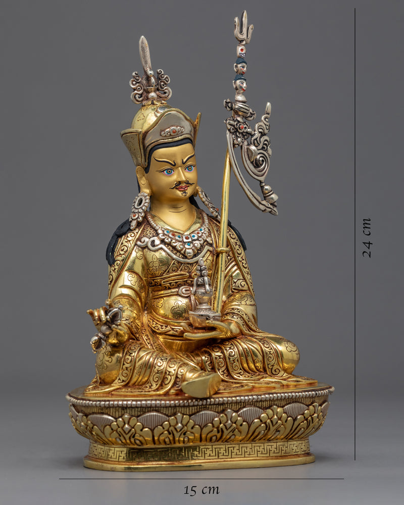 Semi-Wrathful Padmasambhava Statue | Himalayan Art | Guru Rinpoche