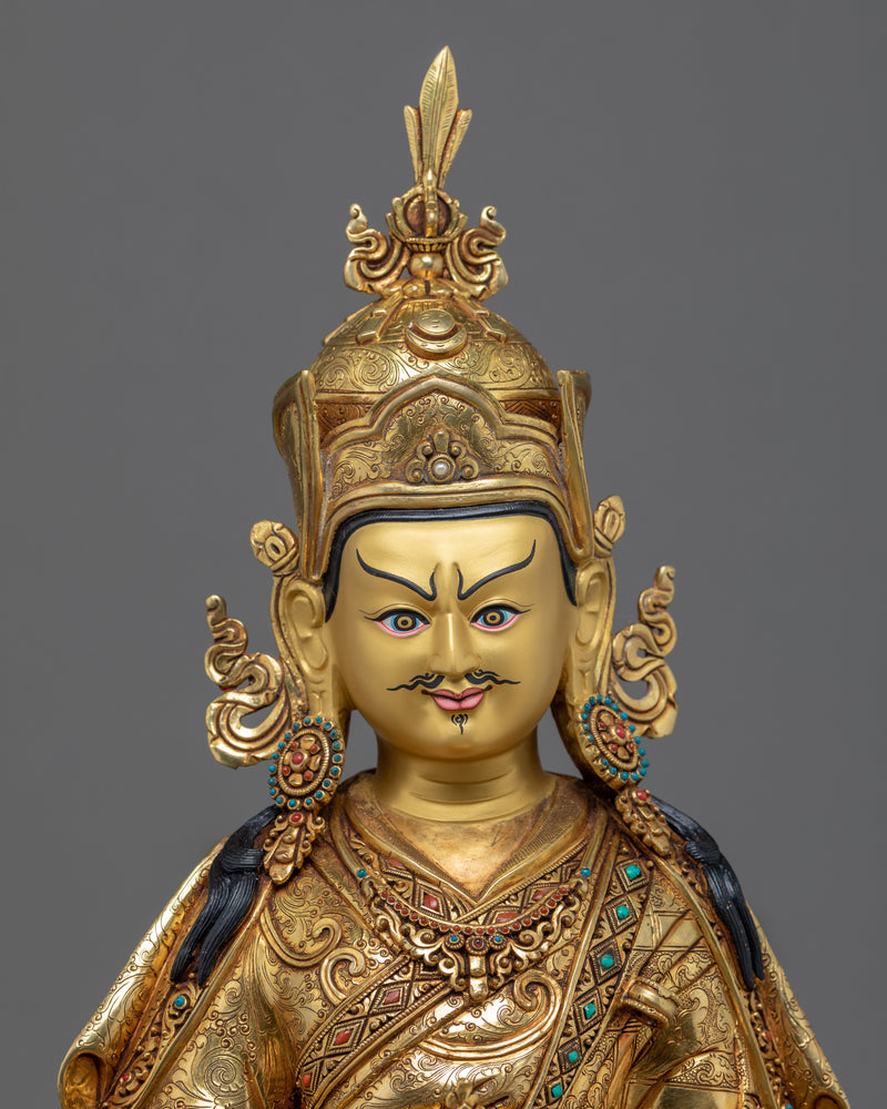 Guru Rinpoche Rainbow Body | Tibetan Precious Guru Statue