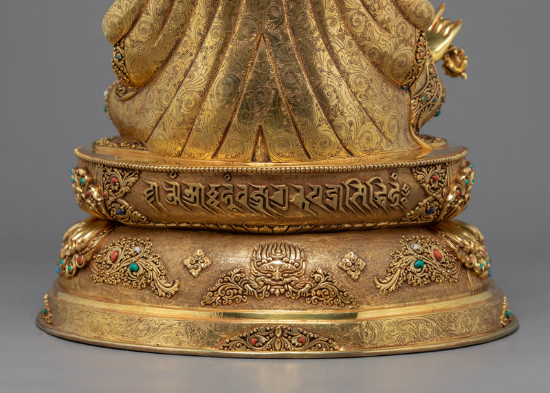 Guru Rinpoche Rainbow Body | Tibetan Precious Guru Statue