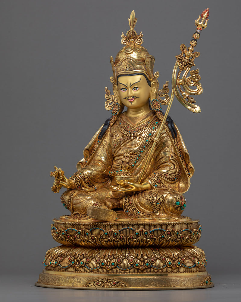 Guru Rinpoche Rainbow Body | Tibetan Precious Guru Statue