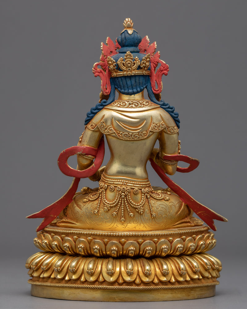 Statue of Buddha Vajrasattva | Hand Carved Tibetan Art