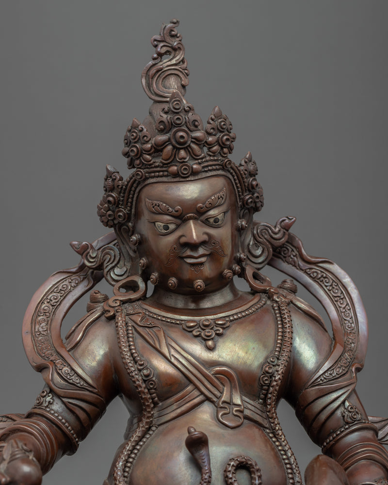 Dzambhala Kubera Statue | Buddhist Himalayan Art