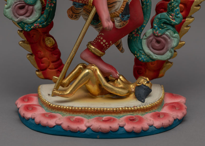 Dorje Phagmo Statue | Gold Gilded Tibetan Art