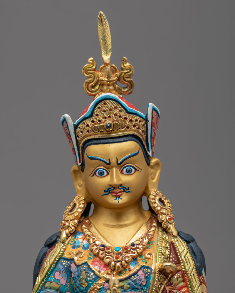 Buddha Padmasambhava Statue | Traditional Tibetan Art