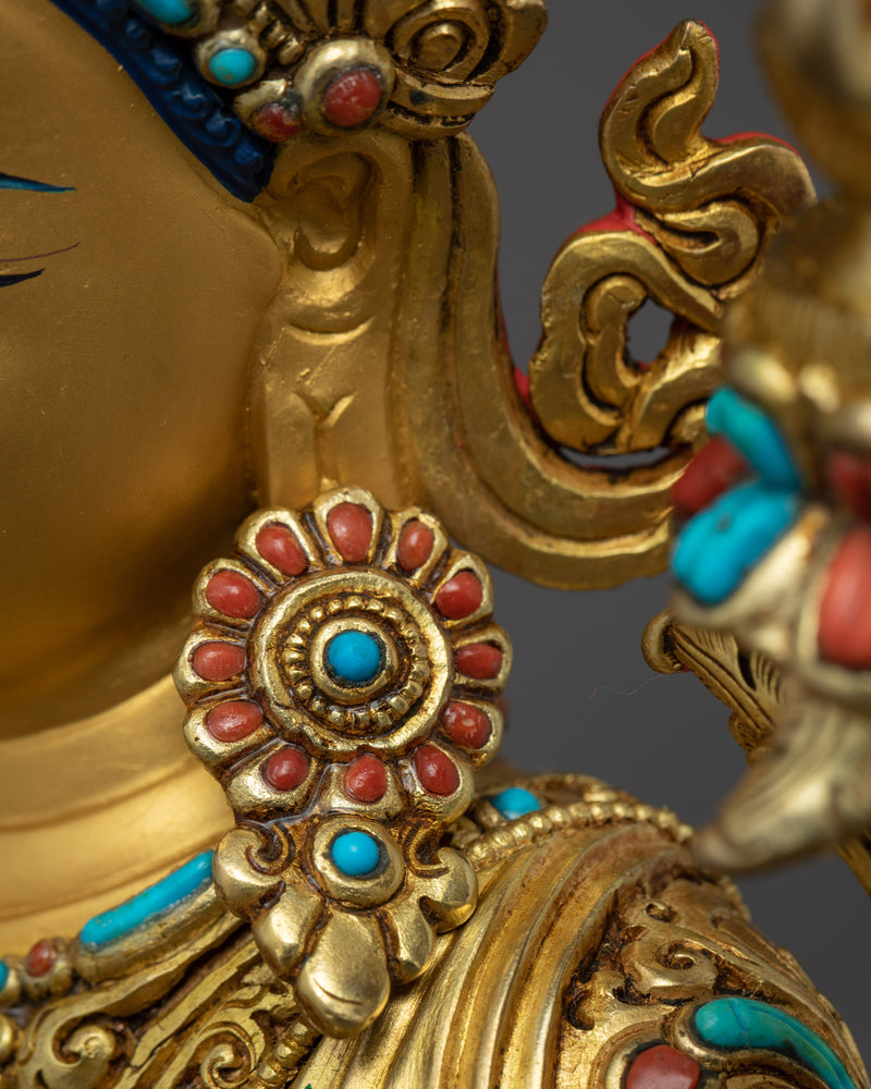 The Buddha Maitreya Statue | Traditionally Made in Nepal